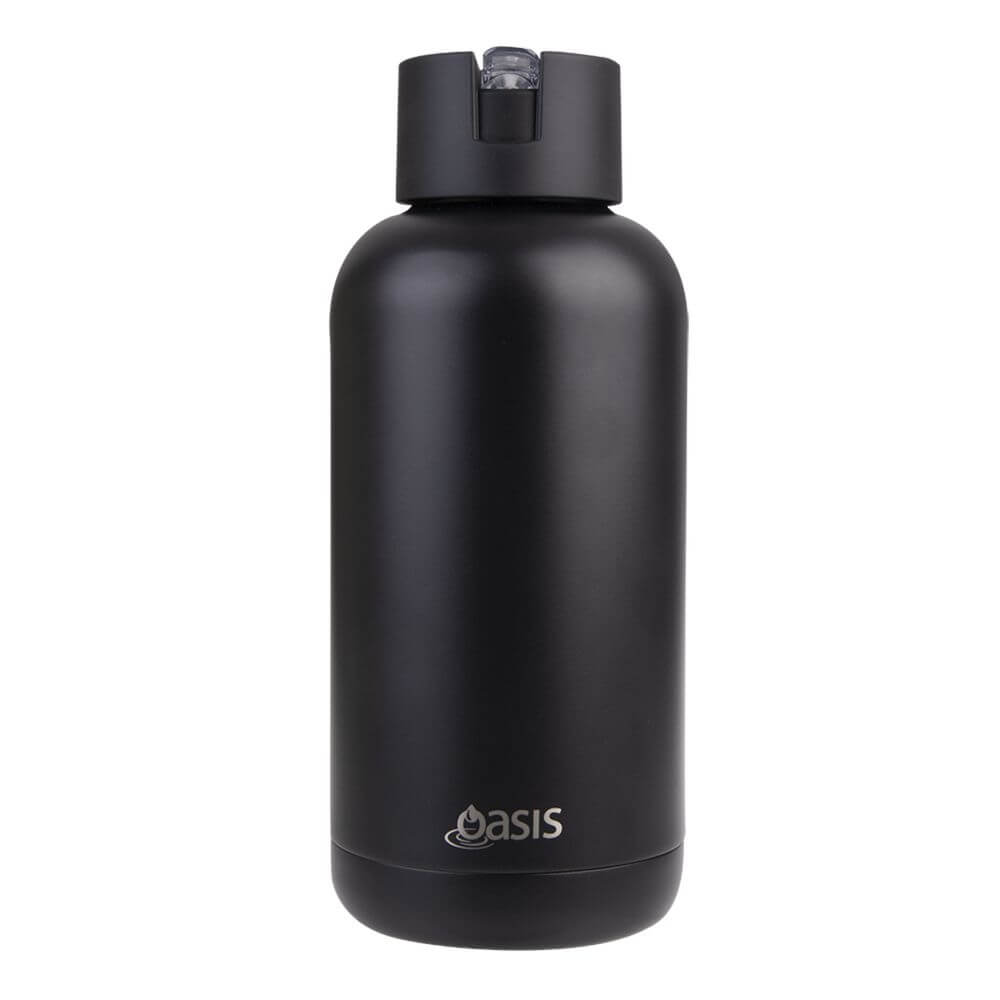 Moda 1.5L Ceramic Lined Insulated Water Bottle Black - LIFESTYLE - Water Bottles - Soko and Co