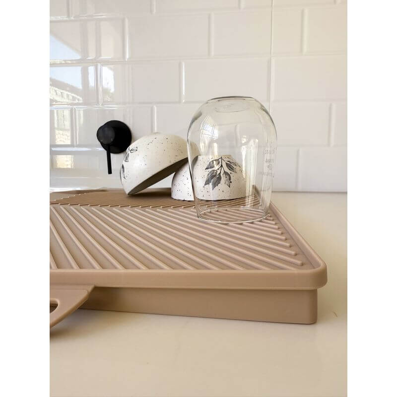Nelia Rubber Dish Draining Mat - KITCHEN - Dish Racks and Mats - Soko and Co