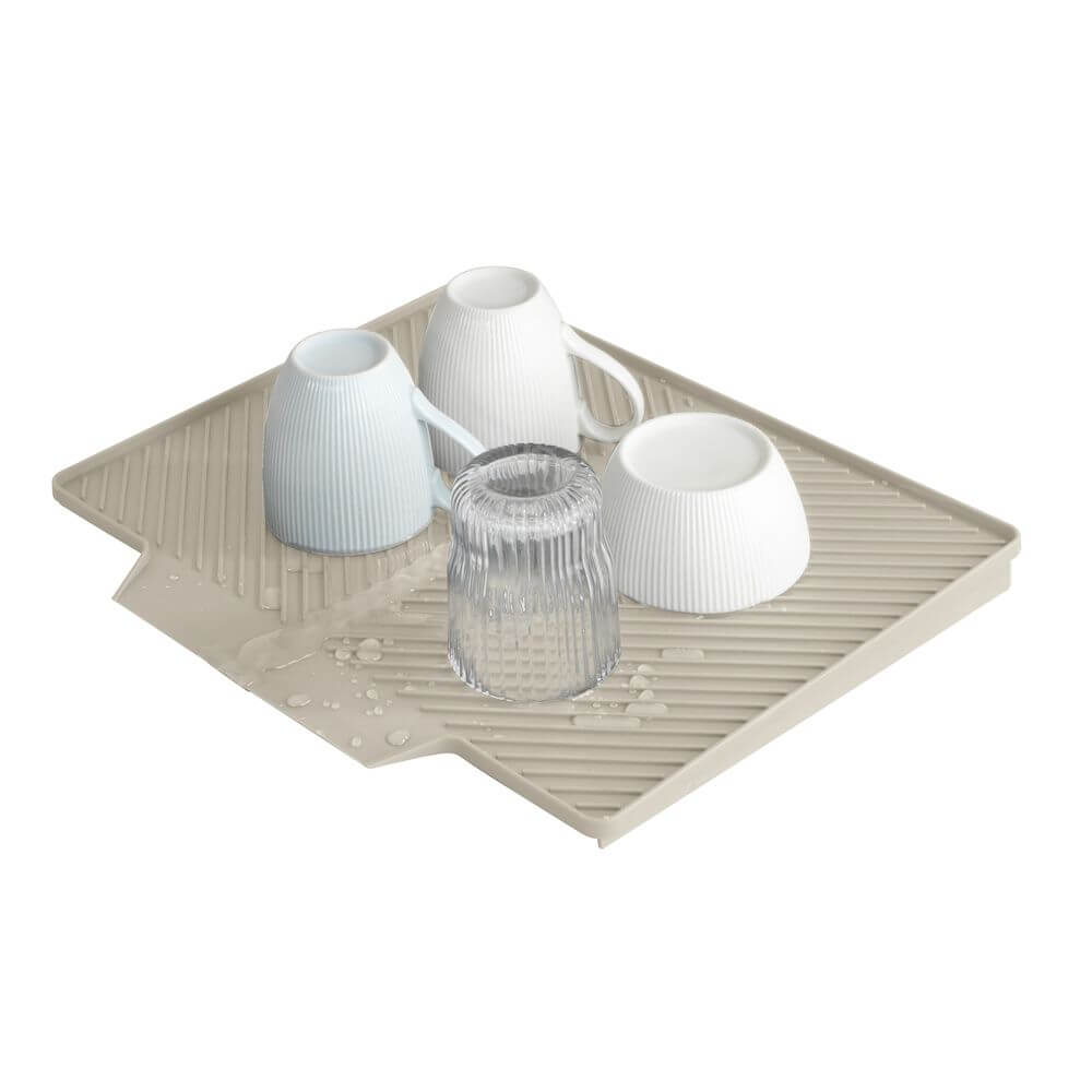 Nelia Rubber Dish Draining Mat - KITCHEN - Dish Racks and Mats - Soko and Co