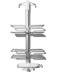 OXO 3 Tier Aluminium Over Door Shower Caddy - BATHROOM - Shower Caddies - Soko and Co