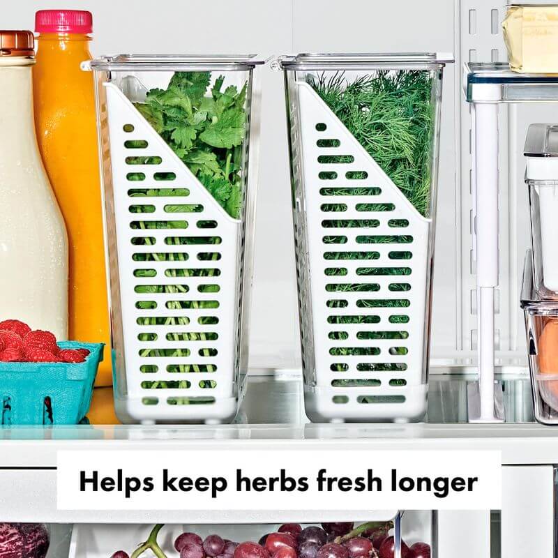 OXO Produce Saver Fridge Herb Keeper - KITCHEN - Food Containers - Soko and Co