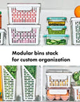 OXO Produce Saver Long Fridge Bin - KITCHEN - Food Containers - Soko and Co