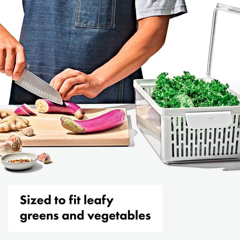 OXO Produce Saver Medium Fridge Bin - KITCHEN - Food Containers - Soko and Co