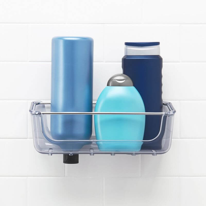 OXO StrongHold Suction Shower Basket - BATHROOM - Suction - Soko and Co