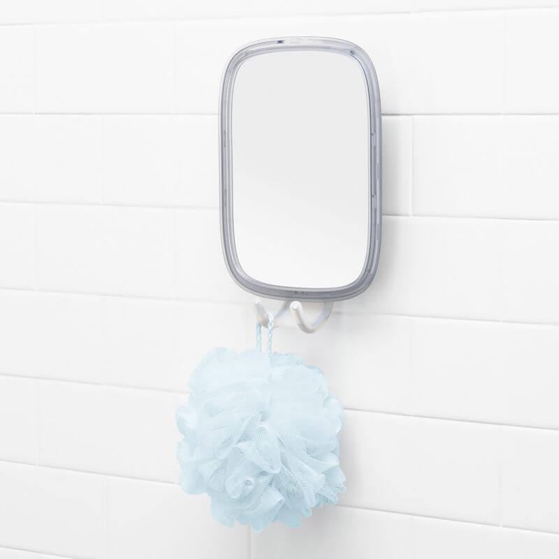 OXO StrongHold Suction Shower Mirror - BATHROOM - Suction - Soko and Co