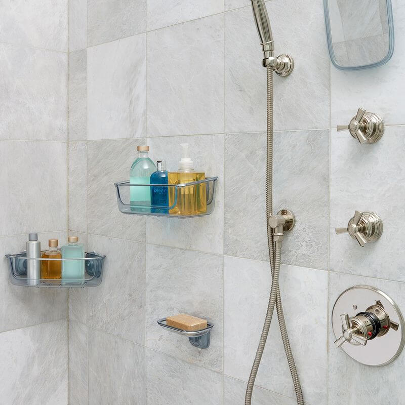 OXO StrongHold Suction Soap Dish - BATHROOM - Suction - Soko and Co