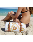 Picnic Blanket With Carry Strap Moroccan Palm - LIFESTYLE - Picnic - Soko and Co