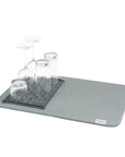 Polder Microfibre Drying Mat & Glassware Tray - KITCHEN - Dish Racks and Mats - Soko and Co