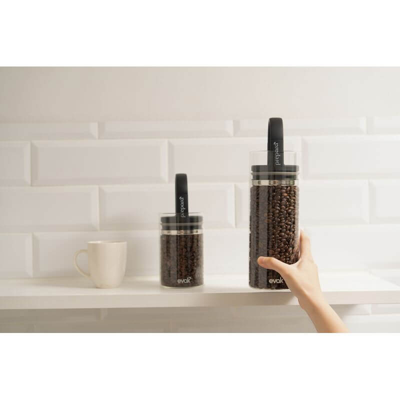 Prepara Evak Glass Container With Classic Black Handle Large - KITCHEN - Food Containers - Soko and Co