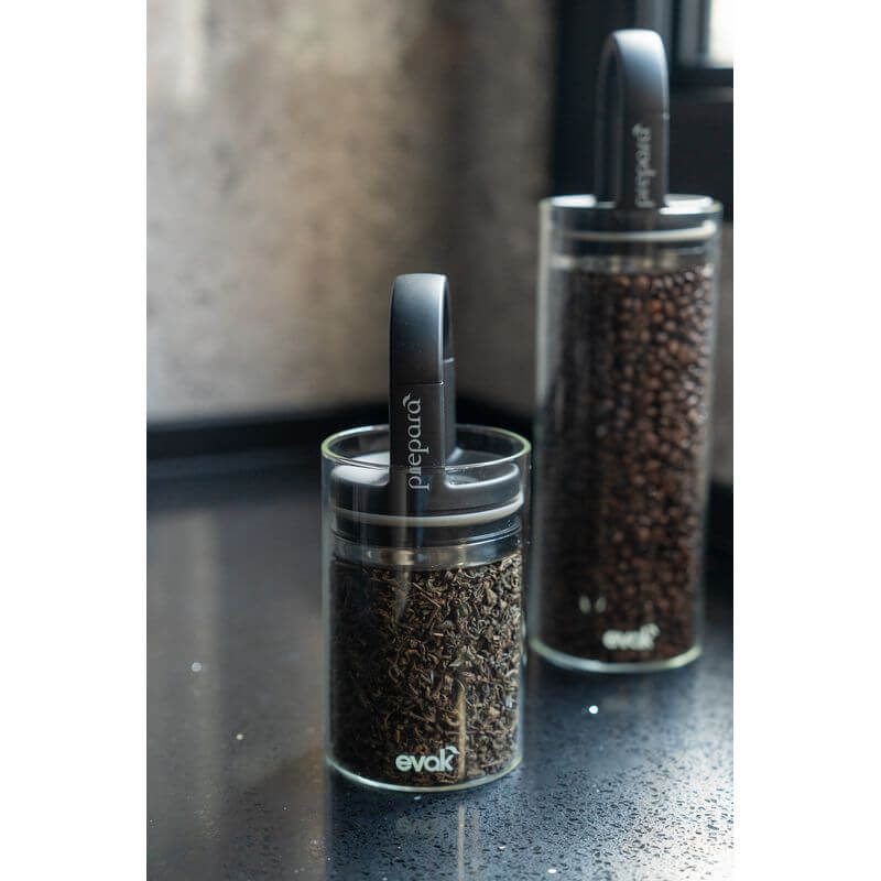 Prepara Evak Glass Container With Classic Black Handle Large - KITCHEN - Food Containers - Soko and Co