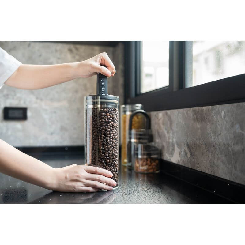 Prepara Evak Glass Container With Classic Black Handle Large - KITCHEN - Food Containers - Soko and Co