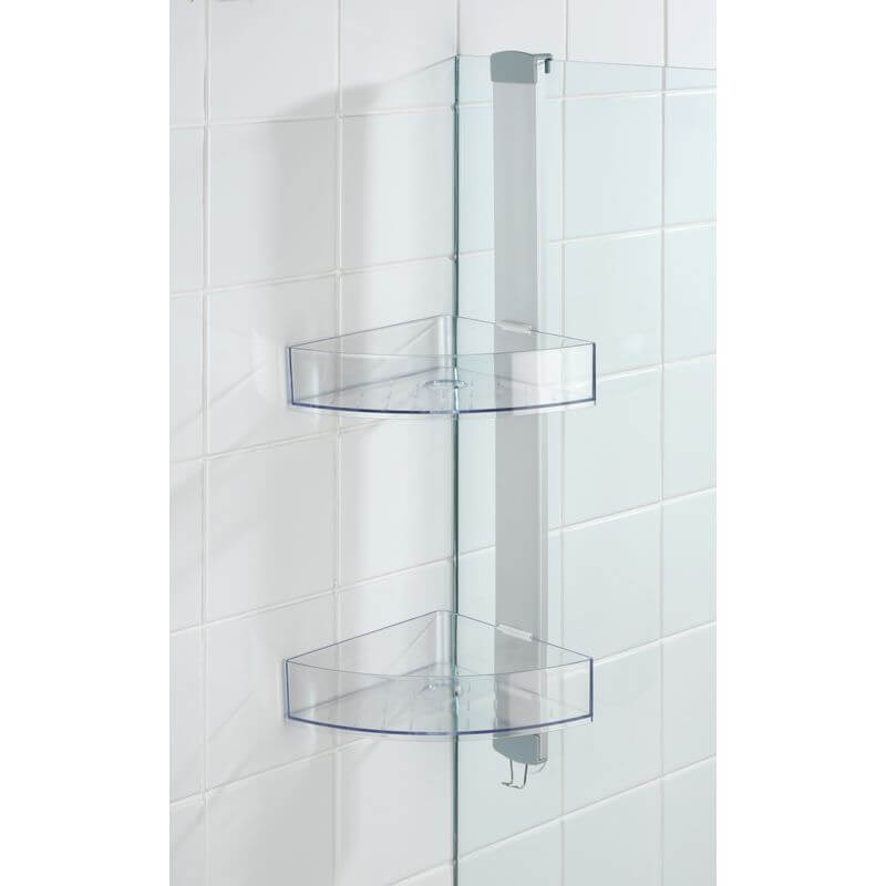 Prima 2 Tier Over Door Corner Shower Caddy - BATHROOM - Shower Caddies - Soko and Co