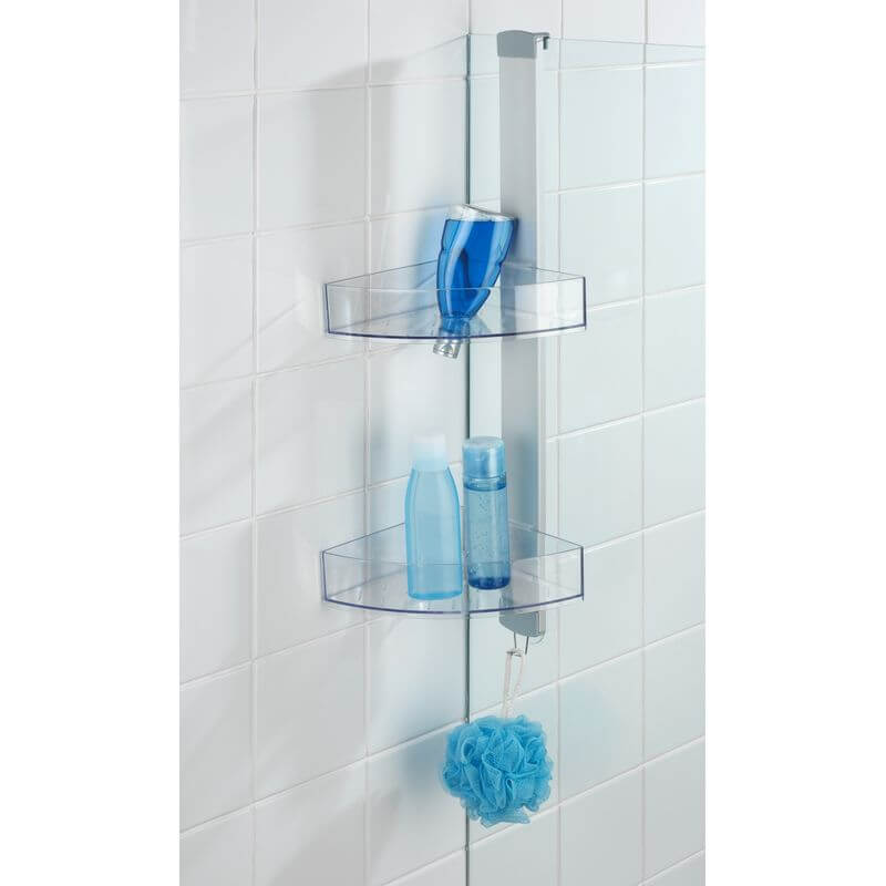 Prima 2 Tier Over Door Corner Shower Caddy - BATHROOM - Shower Caddies - Soko and Co