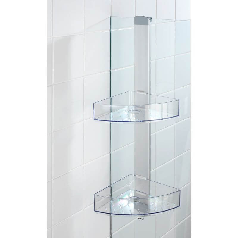 Prima 2 Tier Over Door Corner Shower Caddy - BATHROOM - Shower Caddies - Soko and Co