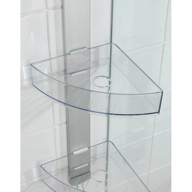 Prima 2 Tier Over Door Corner Shower Caddy - BATHROOM - Shower Caddies - Soko and Co