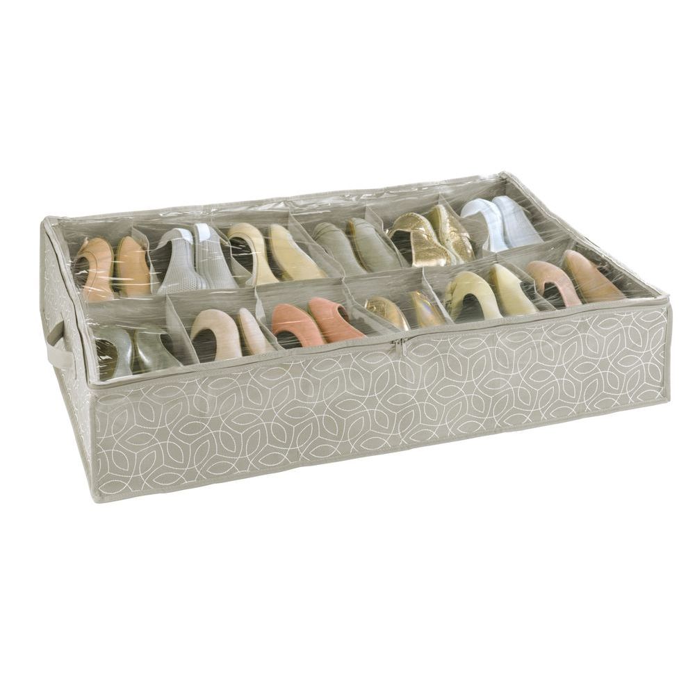 Prime Under Bed Shoe Box Grey - WARDROBE - Storage - Soko and Co
