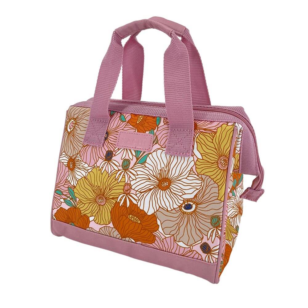 Sachi Insulated Lunch Bag Retro Floral - LIFESTYLE - Lunch - Soko and Co