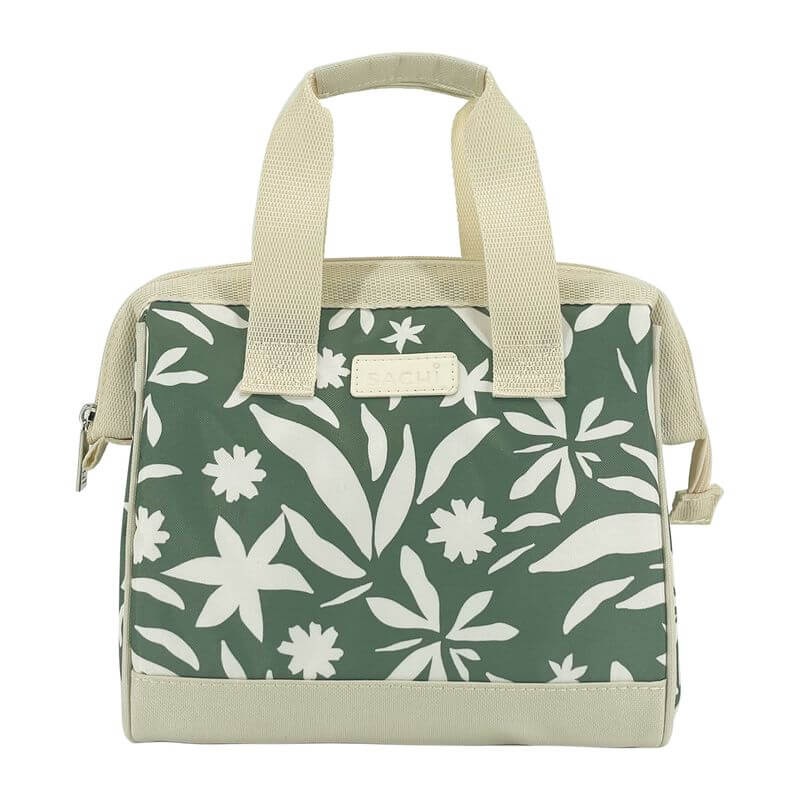 Sachi Insulated Lunch Bag Sage Wildflower - LIFESTYLE - Lunch - Soko and Co