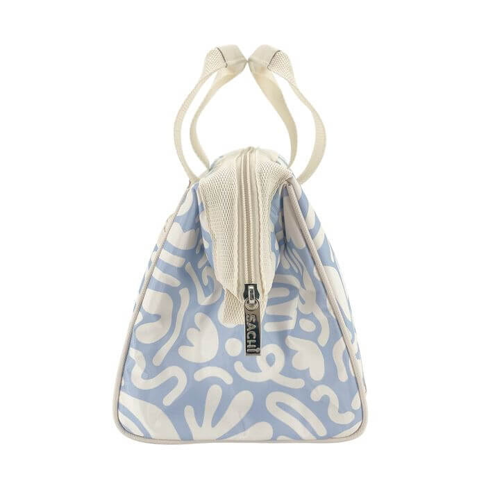 Sachi Insulated Lunch Bag Swirly Blue - LIFESTYLE - Lunch - Soko and Co