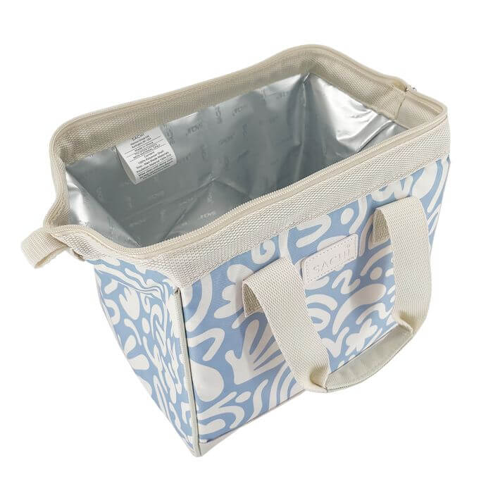 Sachi Insulated Lunch Bag Swirly Blue - LIFESTYLE - Lunch - Soko and Co