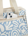 Sachi Insulated Lunch Bag Swirly Blue - LIFESTYLE - Lunch - Soko and Co