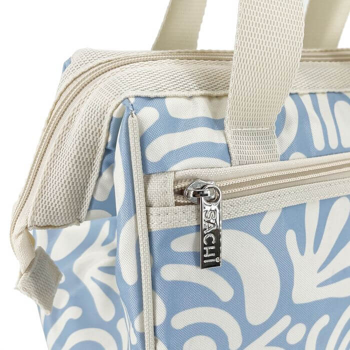 Sachi Insulated Lunch Bag Swirly Blue - LIFESTYLE - Lunch - Soko and Co