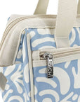 Sachi Insulated Lunch Bag Swirly Blue - LIFESTYLE - Lunch - Soko and Co