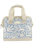 Sachi Insulated Lunch Bag Swirly Blue - LIFESTYLE - Lunch - Soko and Co