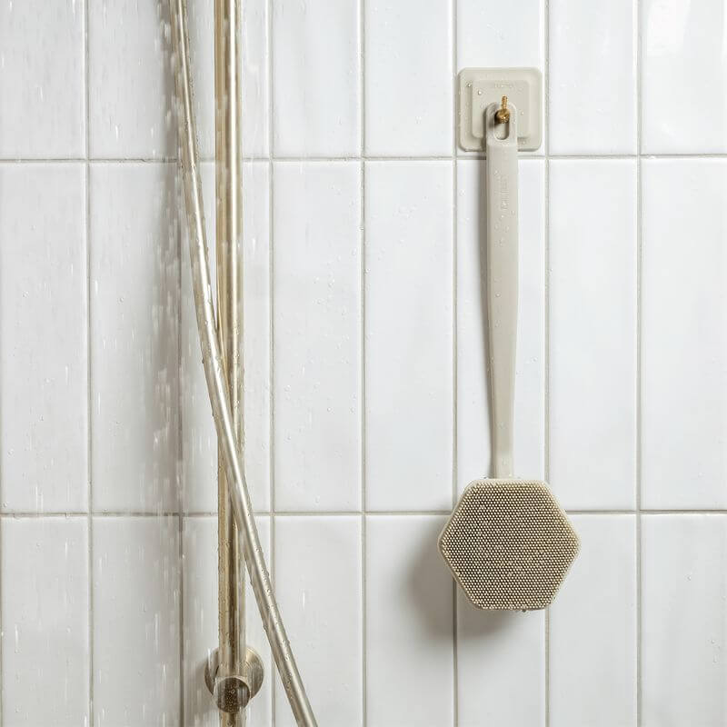 Silicone Back Scrubber and Hook Sand - BATHROOM - Suction - Soko and Co