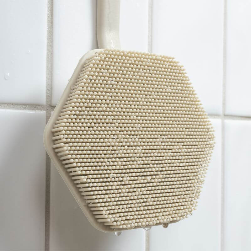 Silicone Back Scrubber and Hook Sand - BATHROOM - Suction - Soko and Co