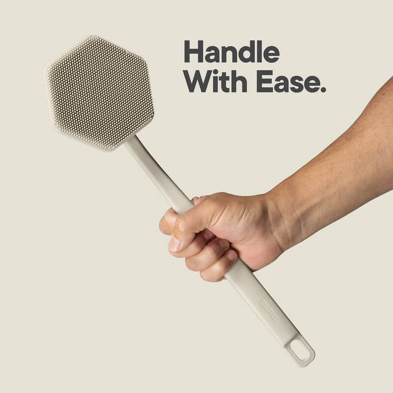 Silicone Back Scrubber and Hook Sand - BATHROOM - Suction - Soko and Co