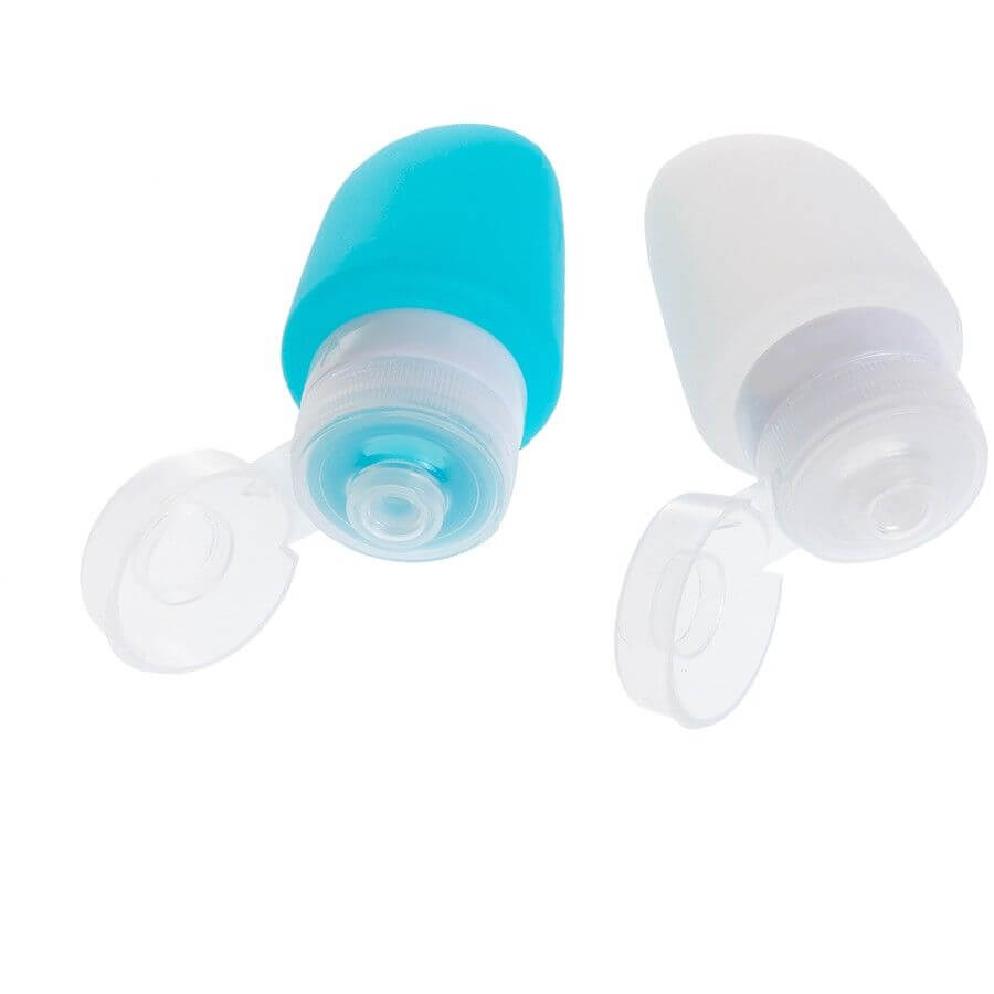 Silicone Squeeze Travel Bottles 50mL 2 Pack - LIFESTYLE - Travel and Outdoors - Soko and Co