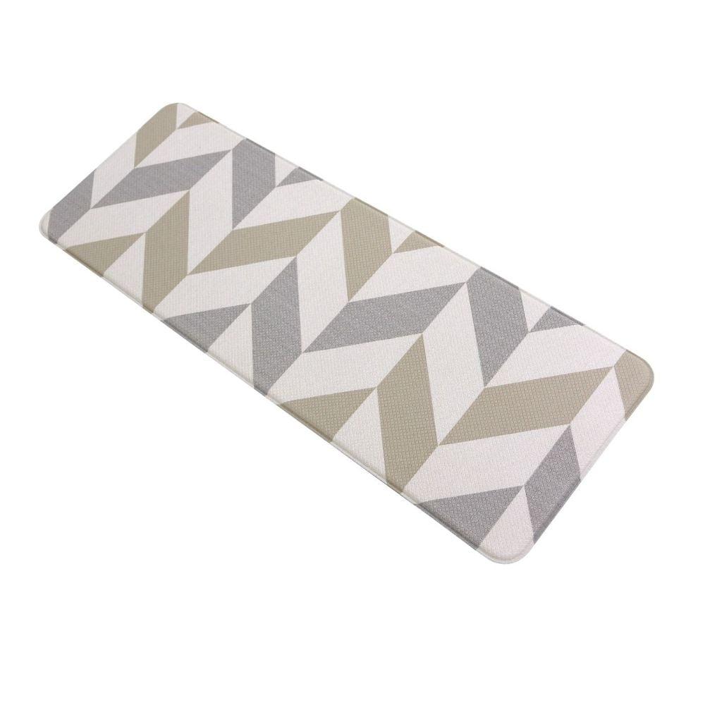 Soft Padded Kitchen Floor Mat Herringbone Gainsboro - KITCHEN - Accessories and Gadgets - Soko and Co