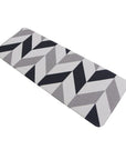 Soft Padded Kitchen Floor Mat Herringbone Navy - KITCHEN - Accessories and Gadgets - Soko and Co