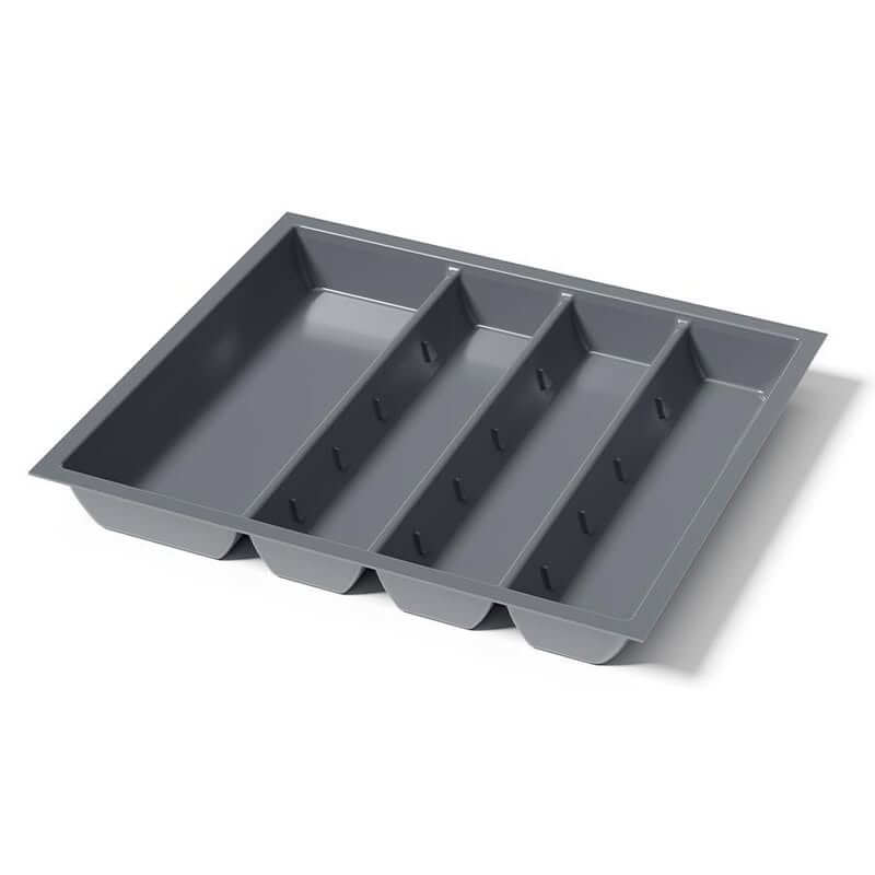 Soko Utensil Tray Grey 520 x 550mm - KITCHEN - Cutlery Trays - Soko and Co