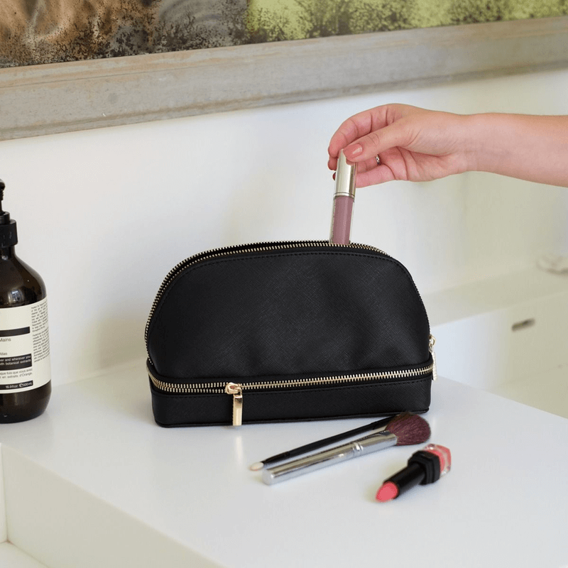 Stackers Makeup Bag Black - LIFESTYLE - Travel and Outdoors - Soko and Co