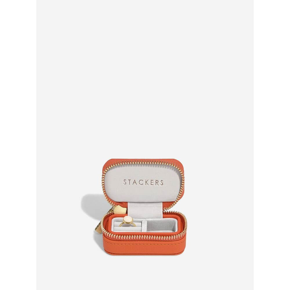 Stackers Travel Jewellery Box Small Orange - BATHROOM - Accessories - Soko and Co