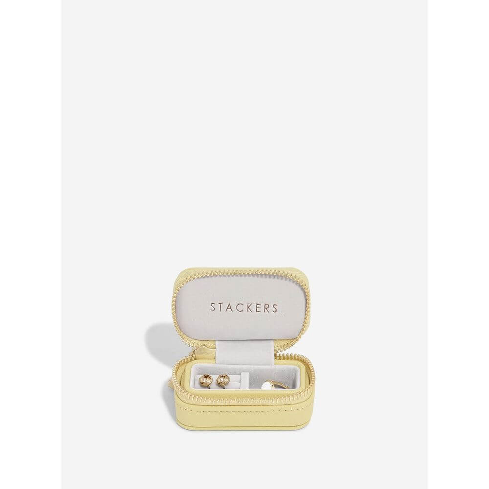 Stackers Travel Jewellery Box Small Yellow - BATHROOM - Accessories - Soko and Co
