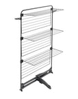 Storm Onyx 3 Tier Tower Clothes Airer Matte Black - LAUNDRY - Airers - Soko and Co