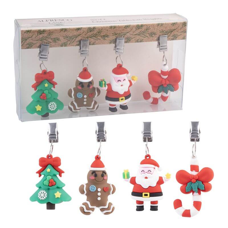 Tablecloth Weights Christmas Set of 4 - KITCHEN - Accessories and Gadgets - Soko and Co