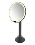The Opal Freestanding LED 5x Magnified Mirror Black - BATHROOM - Mirrors - Soko and Co
