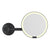 The Opal Wall-Mounted LED 5x Magnified Mirror Black - BATHROOM - Mirrors - Soko and Co