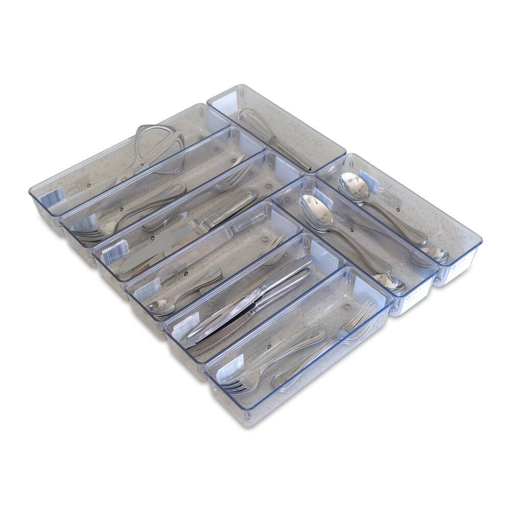 The Sammy Cutlery Drawer Insert Set - KITCHEN - Cutlery Trays - Soko and Co