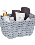 Tia Rectangular Woven Storage Basket Medium - HOME STORAGE - Baskets and Totes - Soko and Co