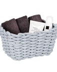 Tia Rectangular Woven Storage Basket Medium - HOME STORAGE - Baskets and Totes - Soko and Co