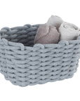 Tia Rectangular Woven Storage Basket Medium - HOME STORAGE - Baskets and Totes - Soko and Co