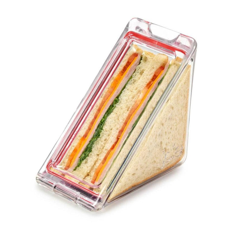 Triangular Sandwich Box Clear | Soko & Co