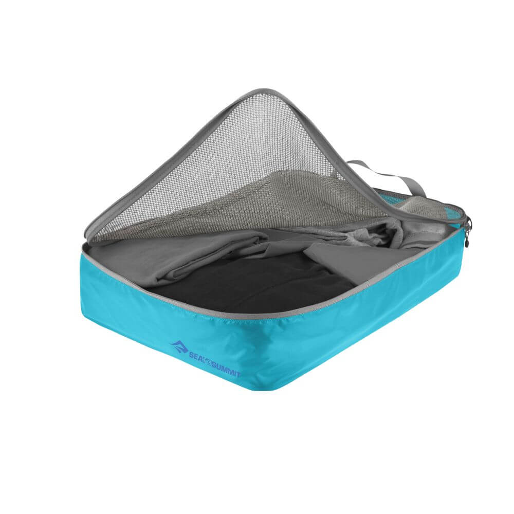 Ultra-Sil Large Mesh Packing Cube Blue Atoll - LIFESTYLE - Travel and Outdoors - Soko and Co