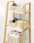 Vabriano Long Woven Storage Box Cream - HOME STORAGE - Baskets and Totes - Soko and Co