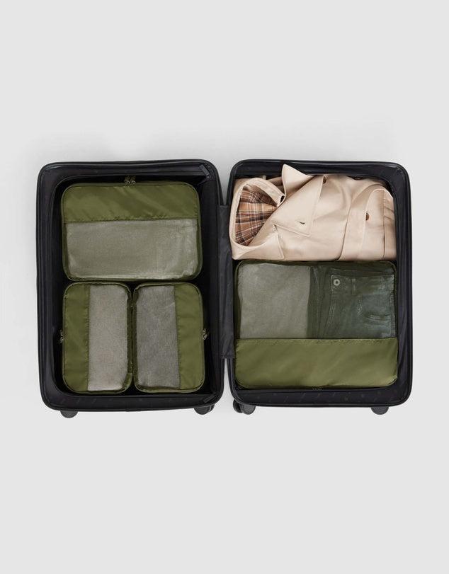 Voyage Packing Cubes 4 pieces Olive - LIFESTYLE - Travel and Outdoors - Soko and Co